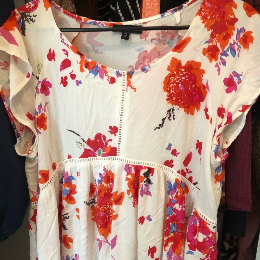 Lovely Rosely Brand Flowy Shirt